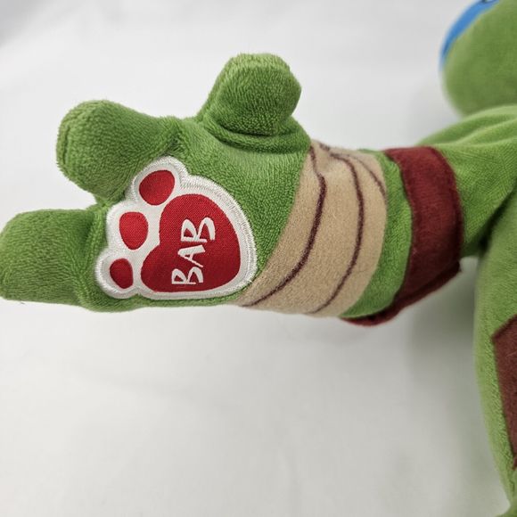 Nickelodeon Build a Bear Leonardo Teenage Mutant Ninja Turtles Plush 2014 TMNT - Picture 11 of 16